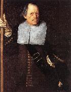 OOST, Jacob van, the Elder Portrait of Fovin de Hasque sg oil